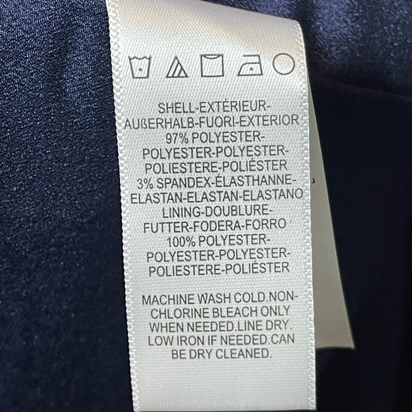 Dress the Population NWT Elle Midnight Blue Sweatheart Dress, Size Large - Picture 8 of 9